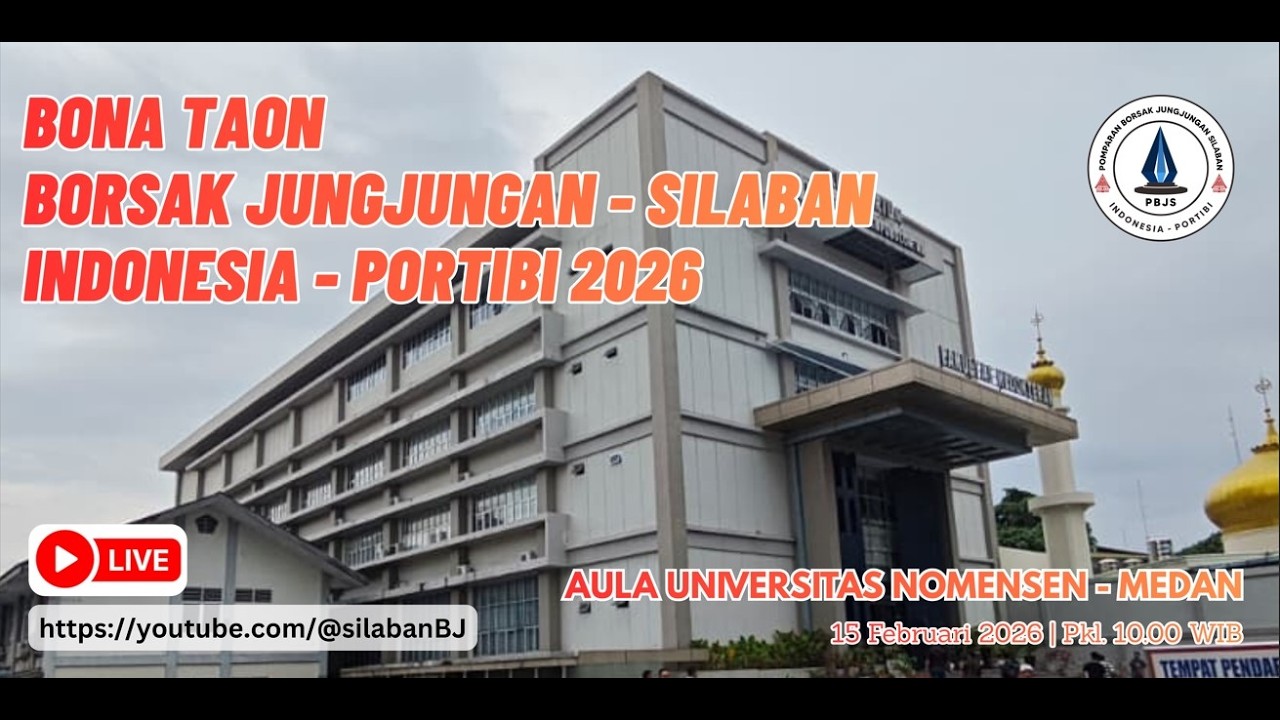 Ibadah Bona Taon Pomparan Borsak Jungjungan Silaban Indonesia - Portibi 2026