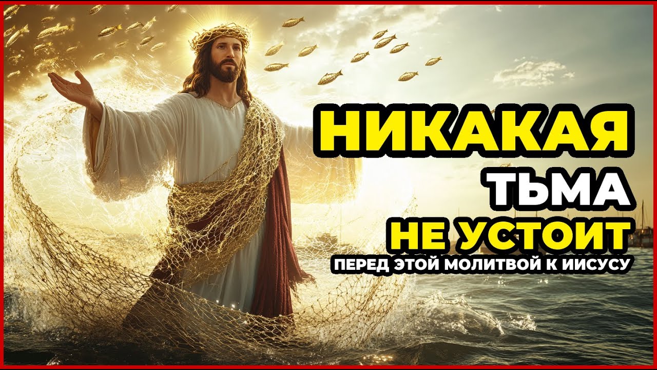 НИКАКАЯ ТЬМА НЕ УСТОИТ ПЕРЕД ЭТОЙ МОЛИТВОЙ к ИИСУСУ