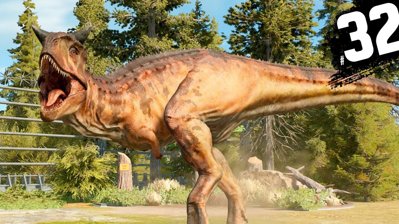 Jurassic World Evolution 3 4K Gameplay Deutsch - Fleischfresser im Wald