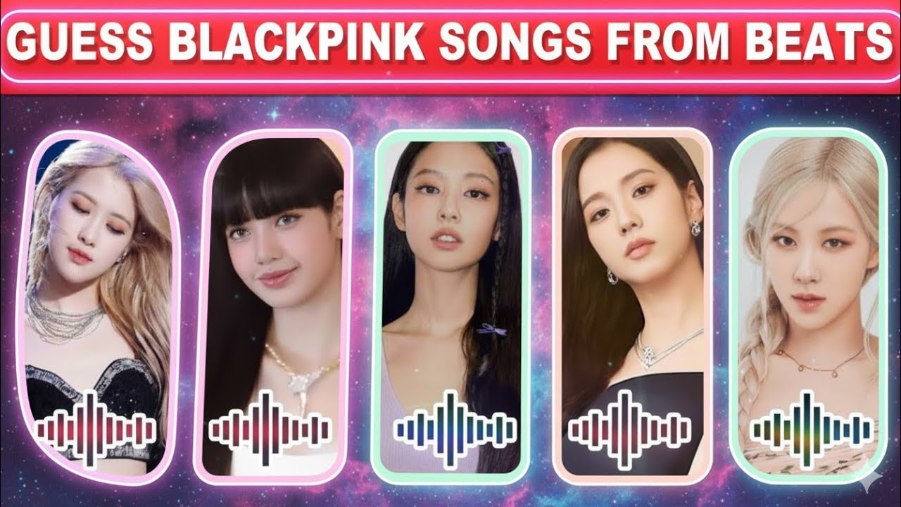 💕 True fan 🪭 Guess the Song by Beat Challenge | BLACKPINK Edition 💖