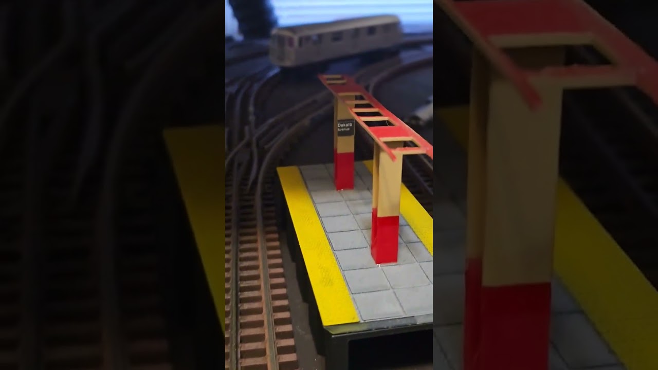 new O scale layout being built 👀 #oscaletrains  #oscalesubway #oscale #subway