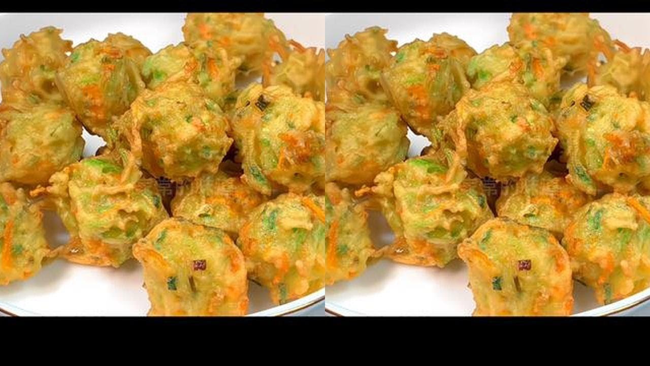 炸萝卜丸子到底用面粉还是淀粉，教你正确做法，外焦里嫩，太香了 #干净饮食 #炸萝卜丸子