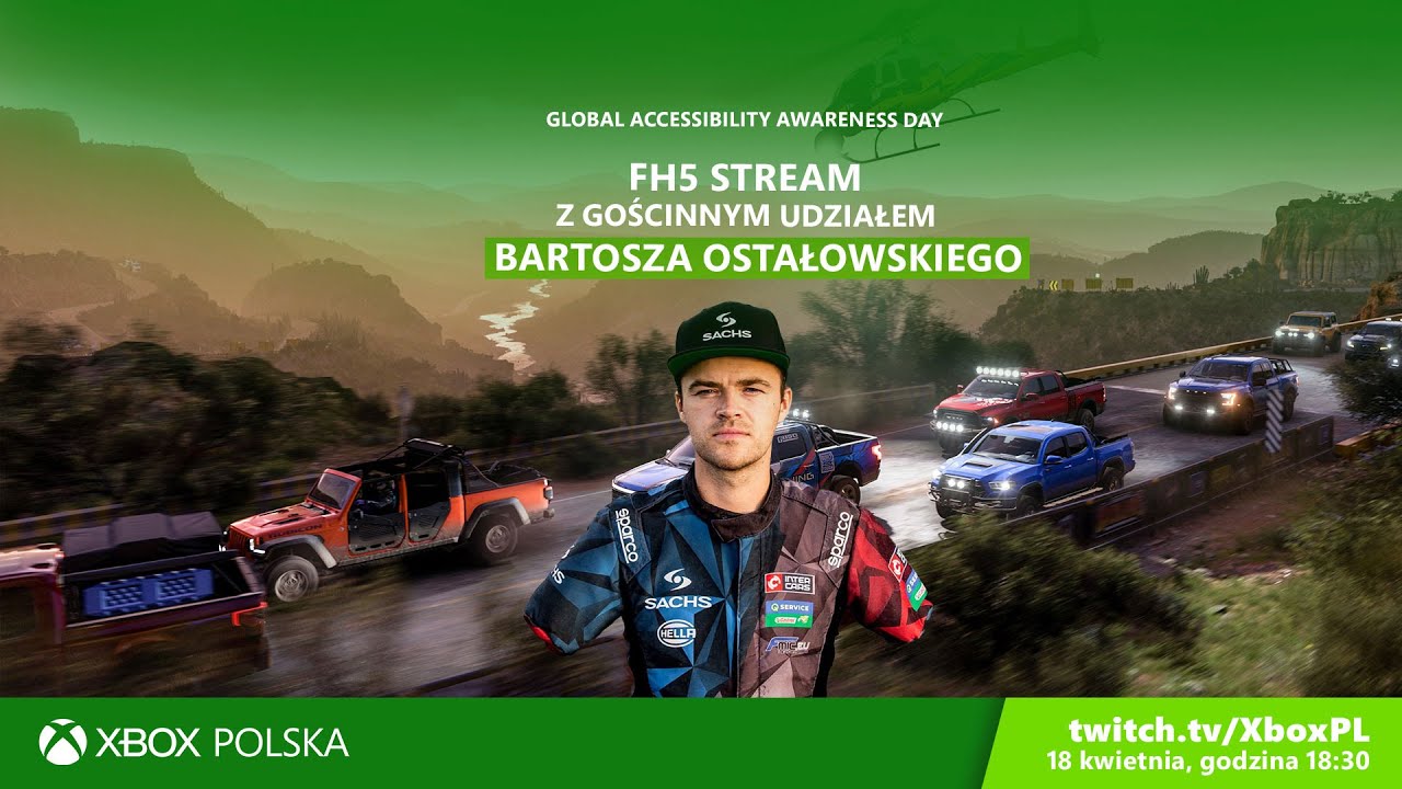 🔴 Gramy w Forzę Horizon 5 z Bartoszem Ostałowskim