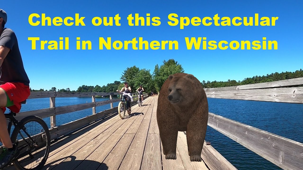 Bearskin State Trail in Wisconsin's Northwoods. Great for Hiking or Biking (Part 1 of 4)
