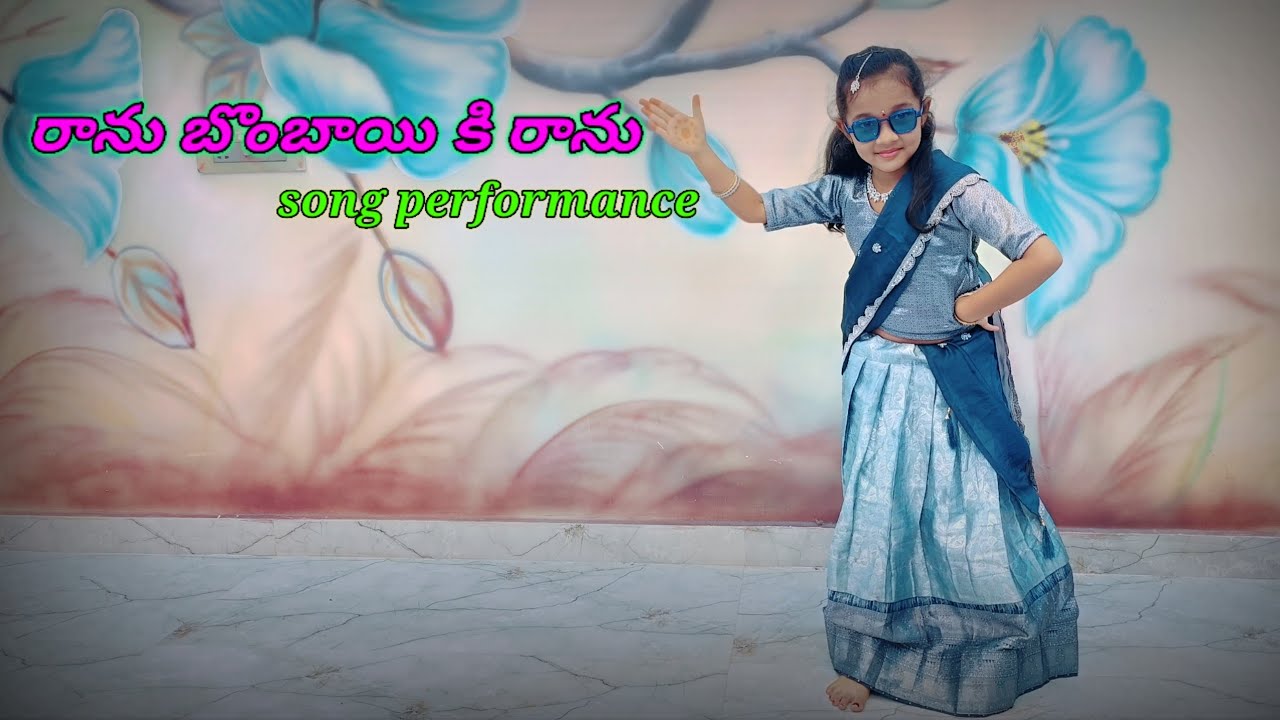 Kavya shree Dance Performance in Ranu Bombai ki Ranu Song | SUNEEL BATCHALA |  URK PURAM 