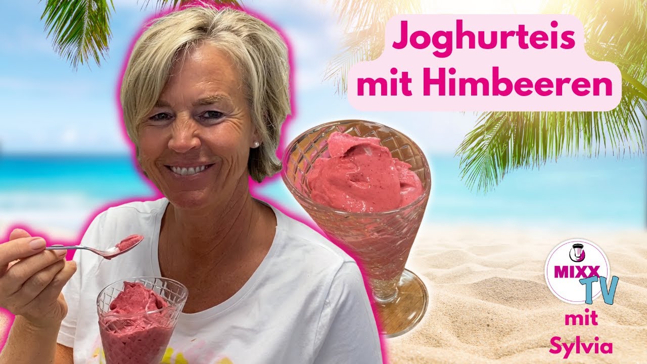 MIXX-Quickie: Joghurteis mit Himbeeren aus dem Thermomix®