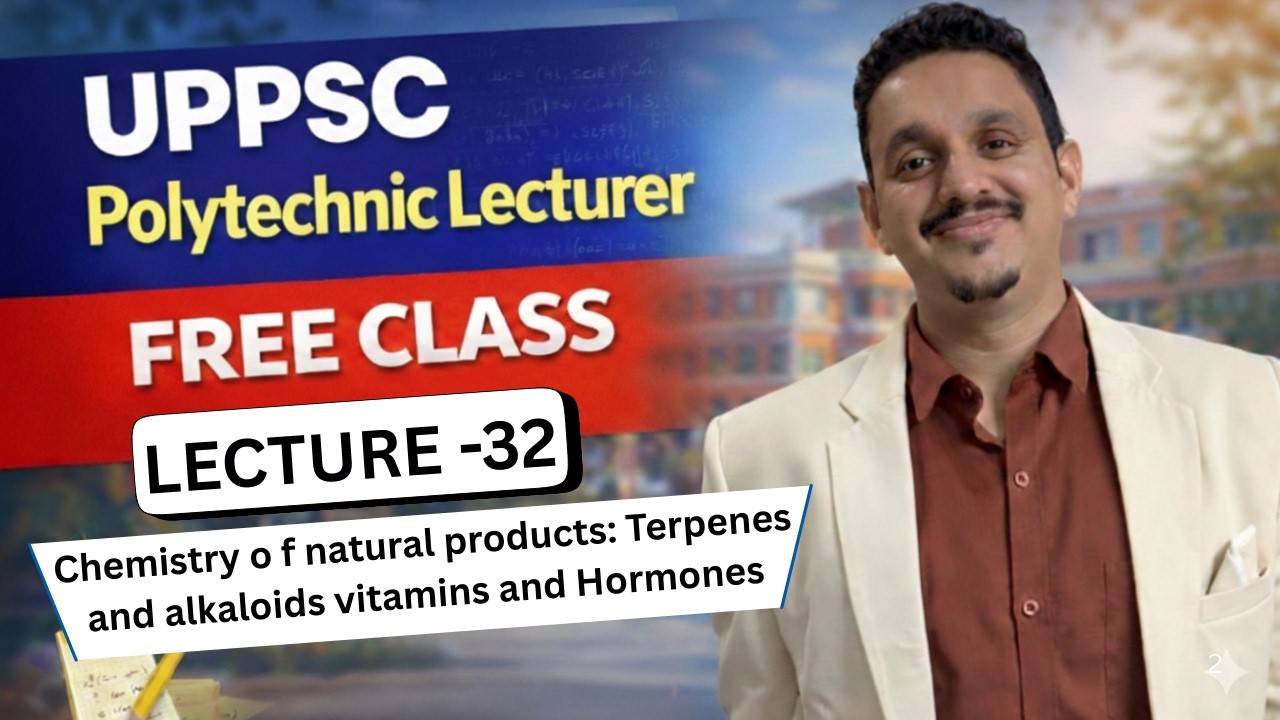 UPPPSC POLYTECHNIC LECTURER PREPARATION |UPPSC ASSISTANT PROFESSOR EXAM CHEMISTRY | NATURAL PRODUCTS