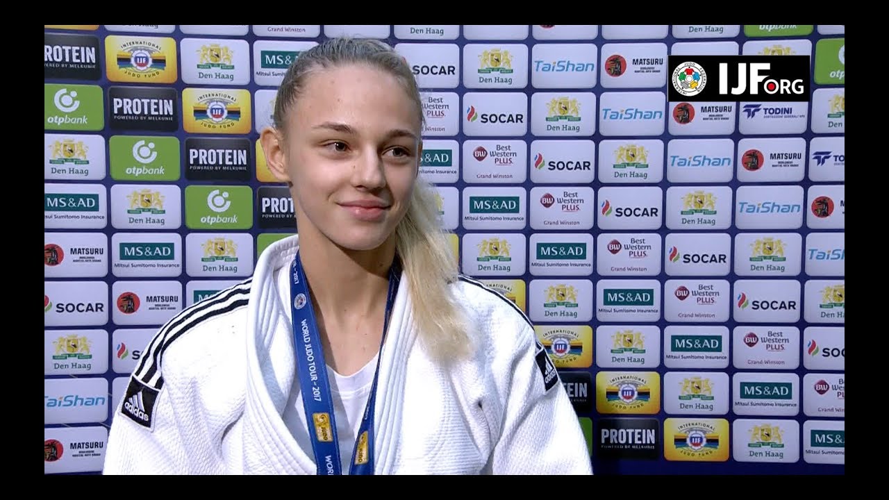 Interview Daria BILODID (UKR) Winner Hague Judo GP 17