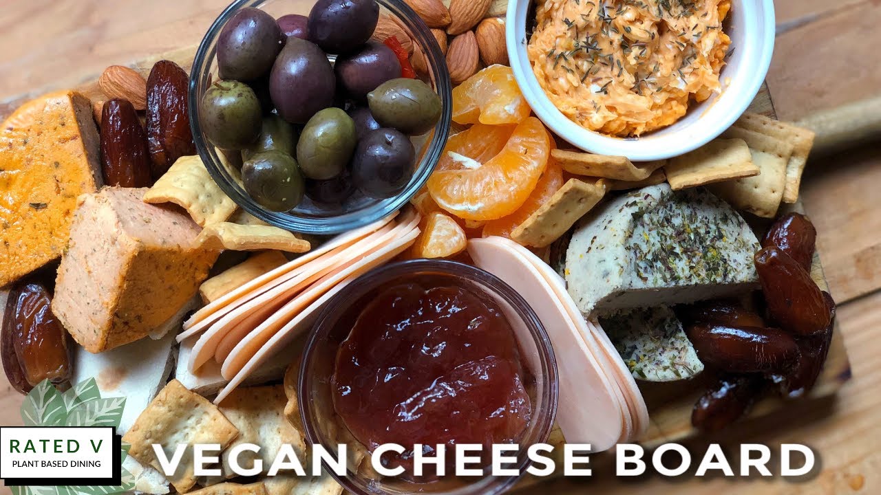 HOW TO MAKE A CHEESE BOARD VEGAN | QUICK & EASY VEGAN APPETIZERS | PARTY PLATTER