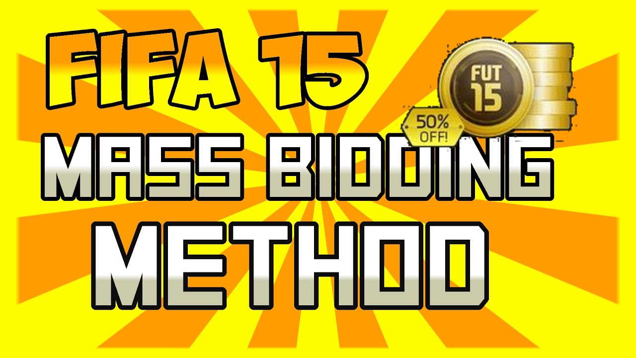 FIFA 15 - MASS BIDDING METHOD!!
