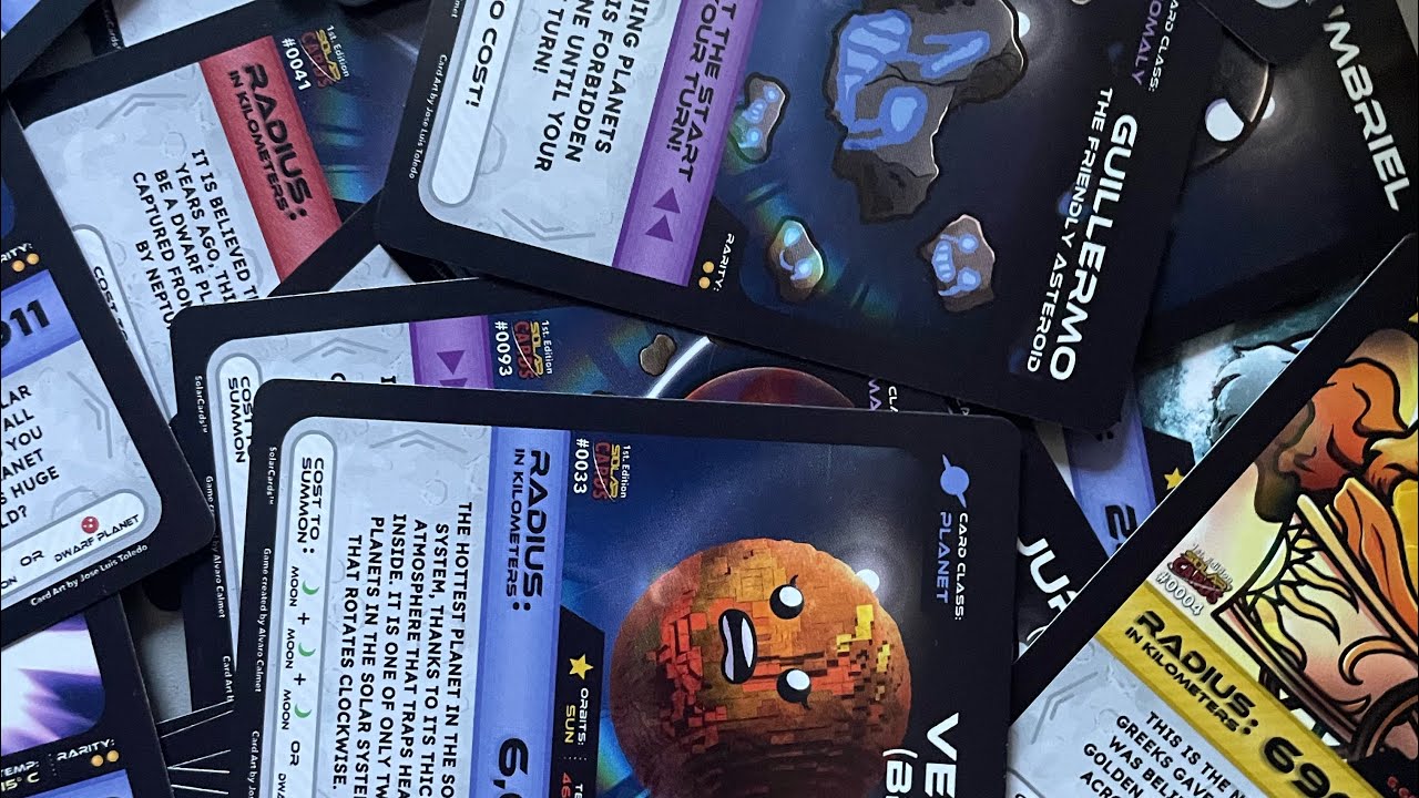 OPENING SOLARCARDS PACKS!!! / my bday