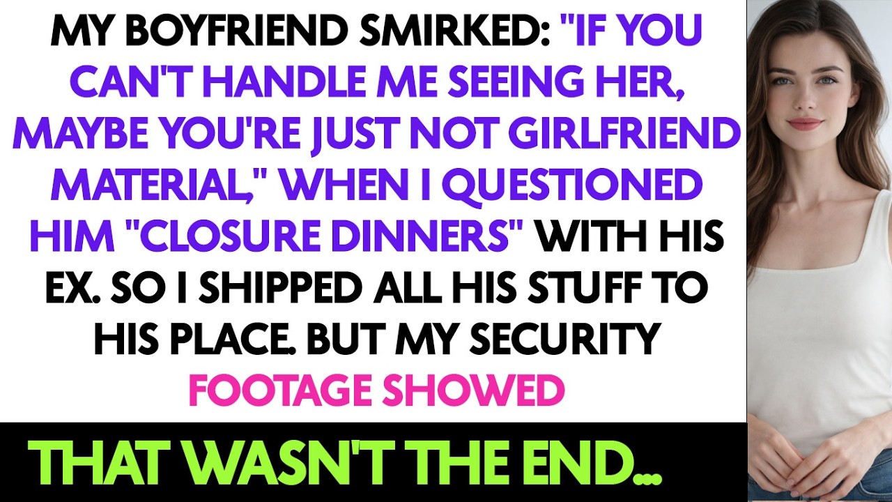 My Boyfriend Smirked: 
