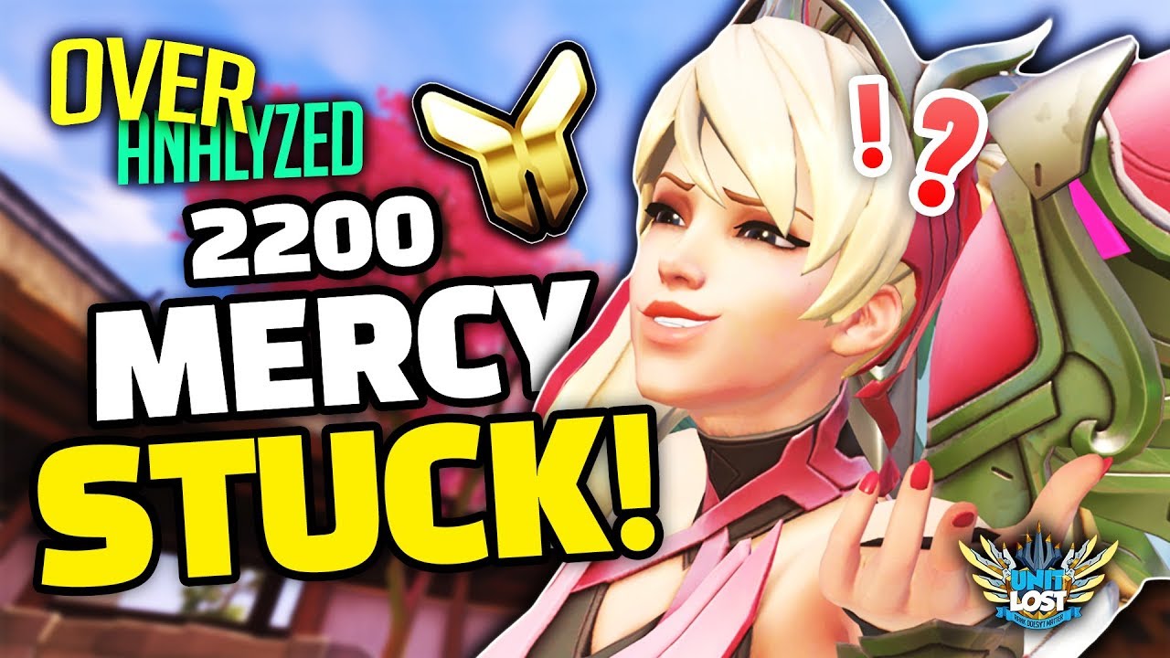 Overwatch Coaching - Gold 2200 Mercy is STUCK! - OverAnalyzed