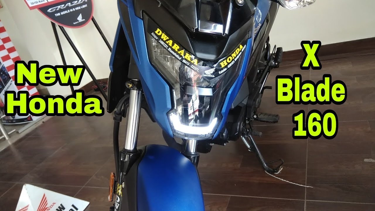 2018 New Honda X Blade 160 Full Walkaround Review In Hindi