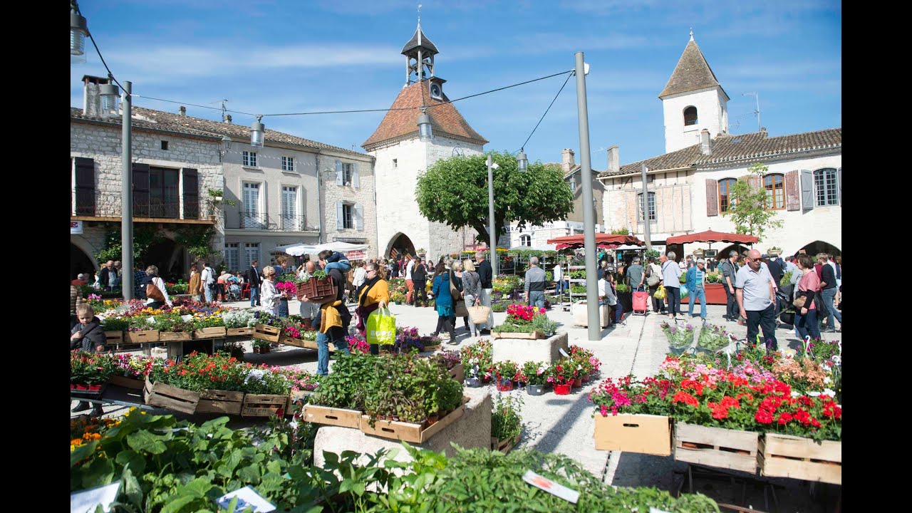 Tournon d'Agenais   Foire aux Fleurs 2023