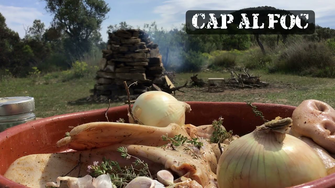 Careta de porc fumada -CUINA DE TRINXERA: careta cerdo ahumada- best bushcraft wilderness