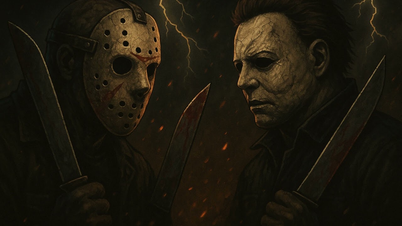 Jason vs Michael Myers – Rap Slasher Brutal en Castellano | Metal Oscuro + Terror (IA Music)