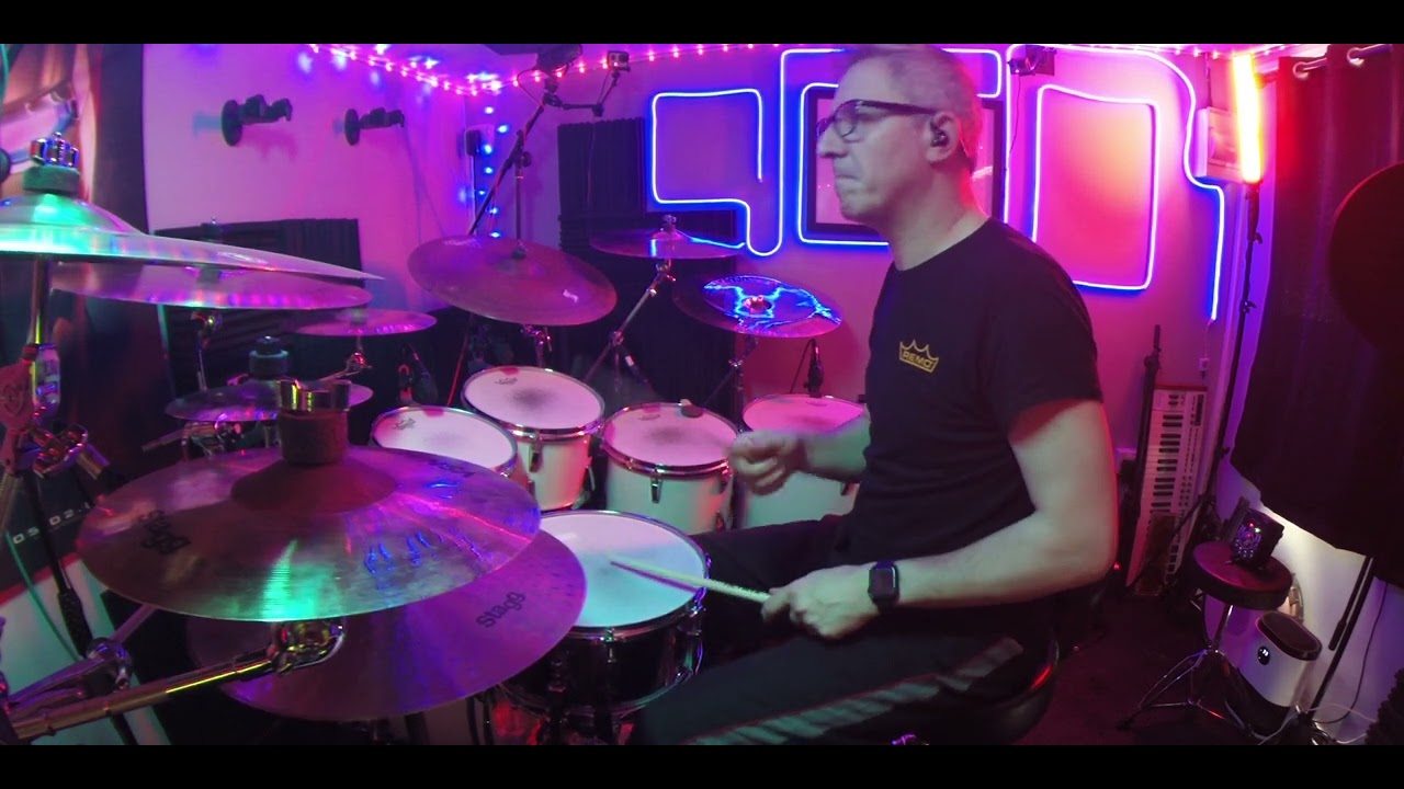 Jeff Healey Band - While My Guitar Gently Weeps Drum Cover