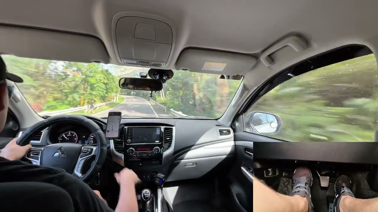 POV driving | Ligao City to Tabaco City | Manual transmission pedal cam