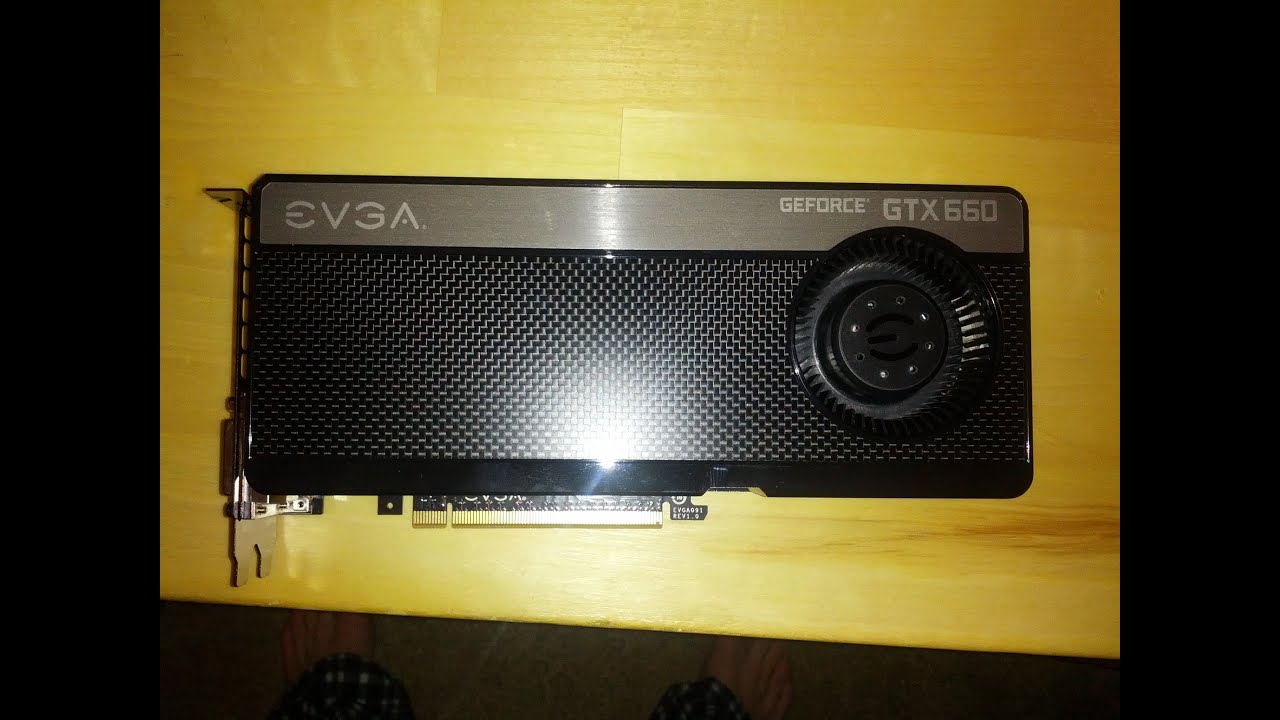 Unboxing EVGA GTX660 Superclocked