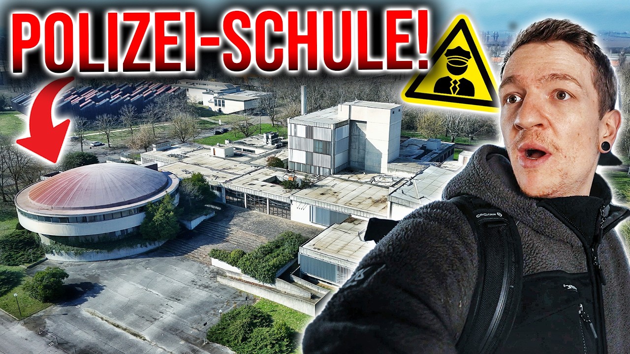 HIER WURDEN TAUSENDE POLIZISTEN AUSGEBILDET!🚨👮&zwj;♂️ Wir erkunden riesige verlassene POLIZEI-AKADEMIE!