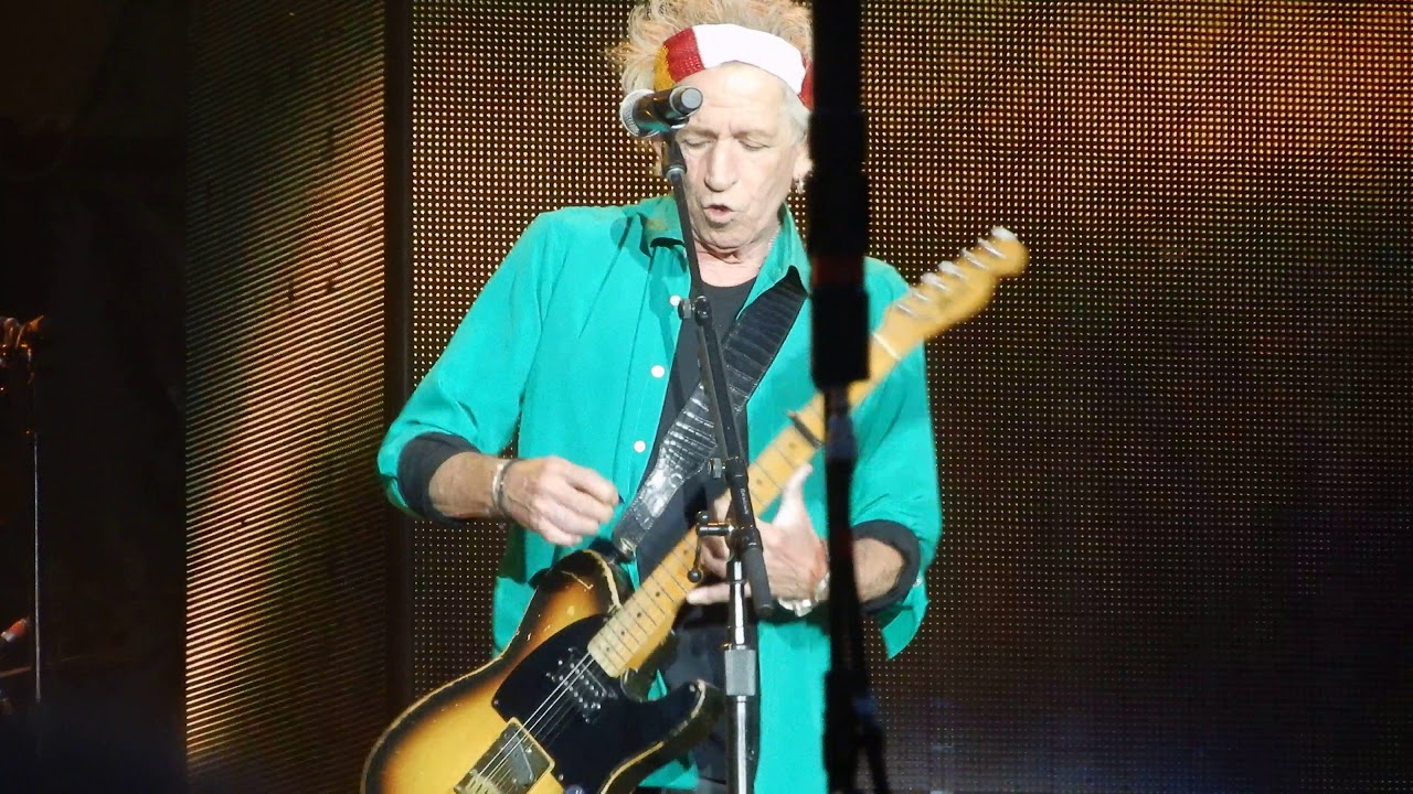 The Rolling Stones - Happy.  Keith Richards, Coventry 02.06.2018