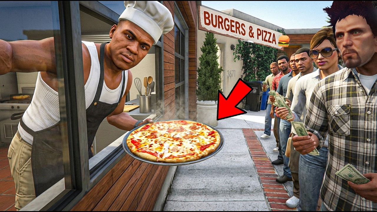 Franklin Became Chef For One DAY In GTA 5!