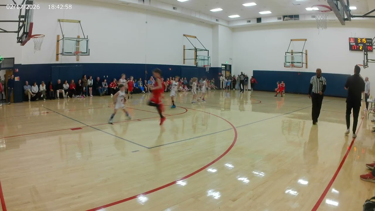 Husky Hoops White 2nd Grade vs OM Red Playoffs - 3