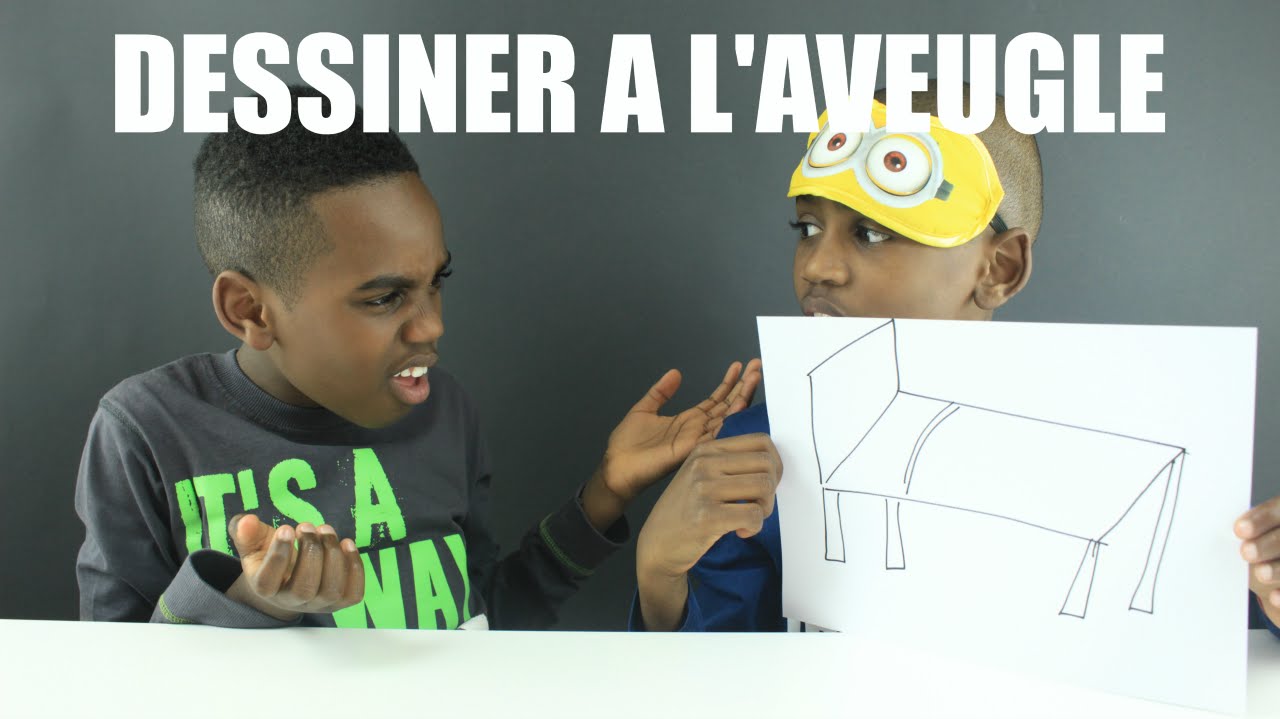 DEFI: DESSINER A L’AVEUGLE | K-Boyz TV