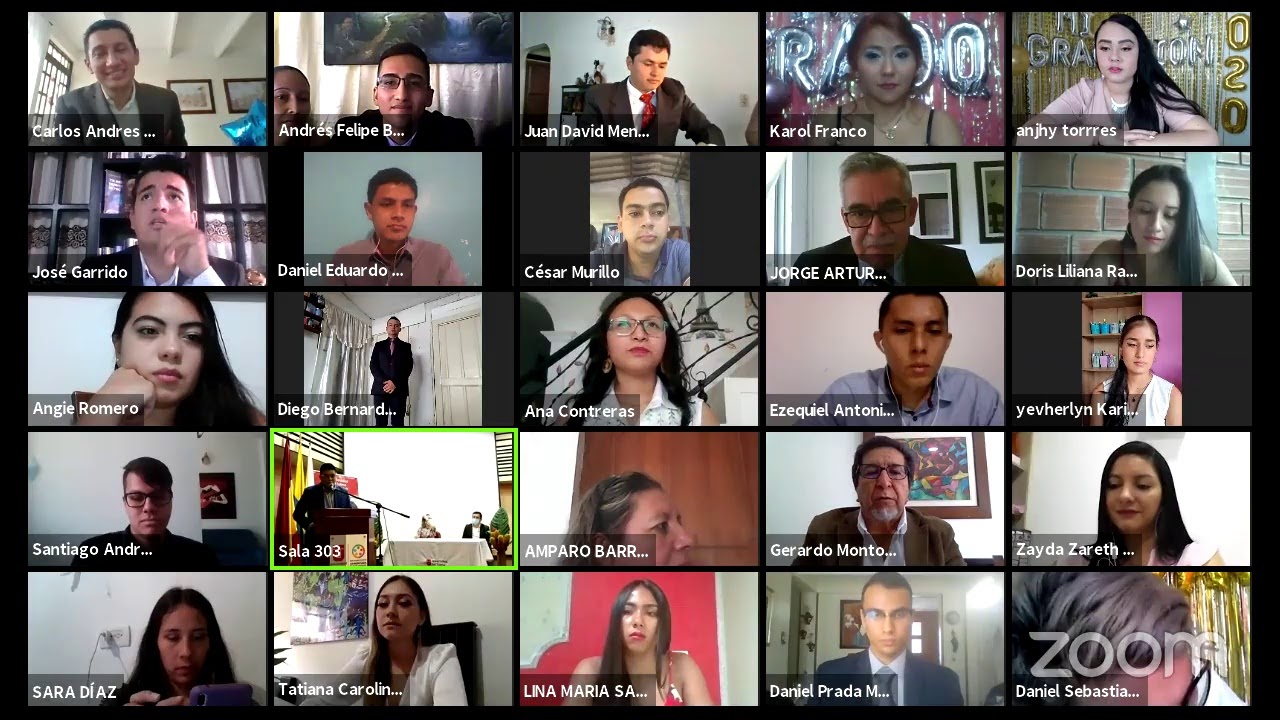 Grados de los estudiantes de la Universidad del Tolima