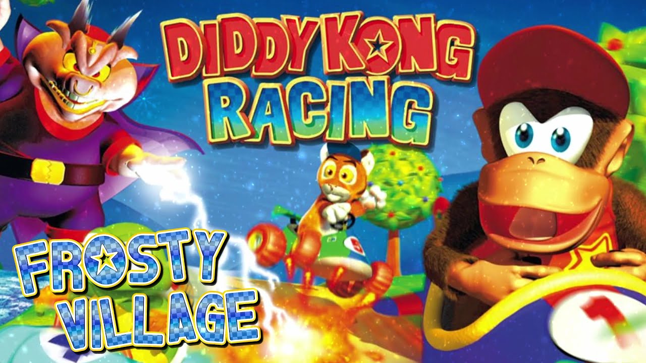 Diddy Kong Racing N64 - Frosty Village Remake