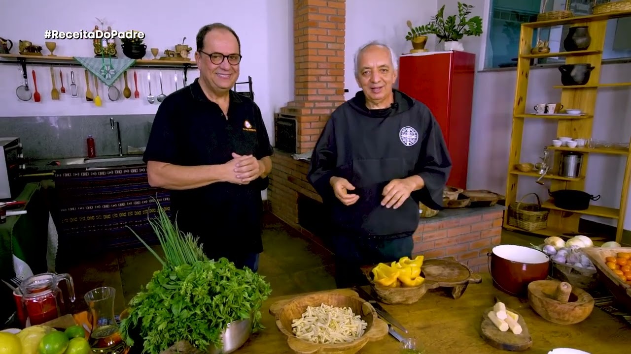 Receita do Padre - Macarrão Vegetariano - 20/09/24 #SetembroAmarelo #Macarrão #comidavegetariana