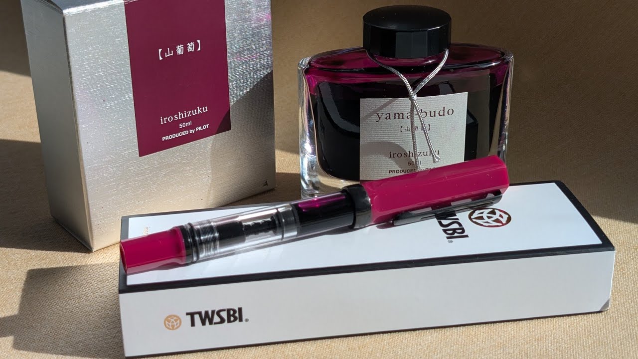New Pen Day!!! TWSBI Plum joins the party!