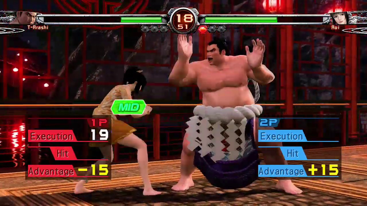 VF5FS match - Taka (kagesada abiko) vs. Aoi (Kruza)