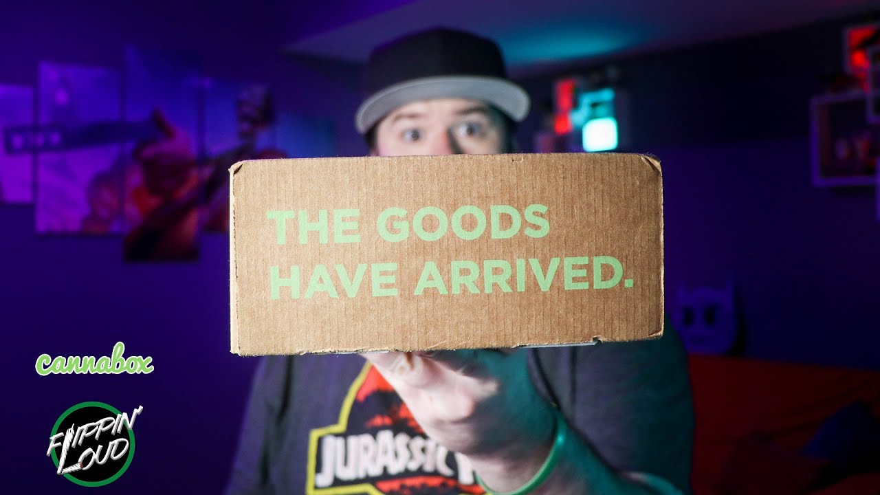 STONER MYSTERY BOX TIME!! Cannabox Unboxing