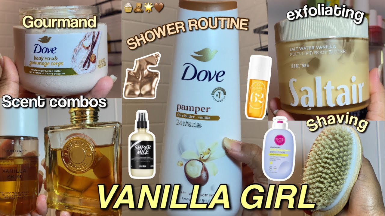 MY VANILLA GIRL SHOWER ROUTINE!!🧁🧸