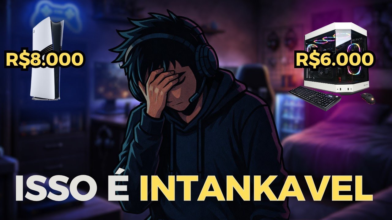 É Quase IMPOSSÍVEL ser Gamer no BRASIL