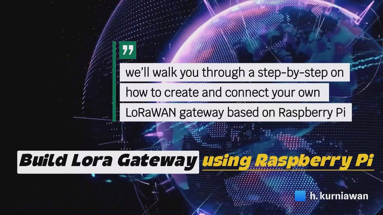 Build lora gateway using Raspberry PI