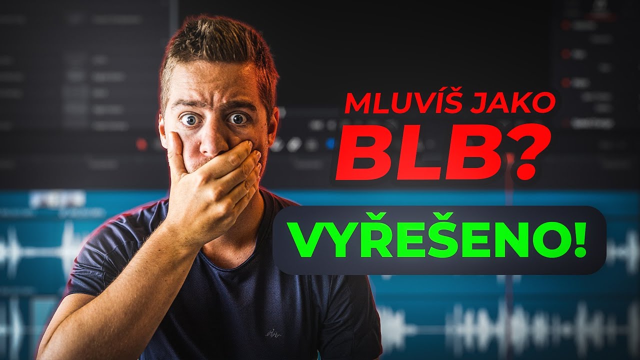 VYLEPŠI své MLUVENÍ touto JEDNODUCHOU metodou! DaVinci Resolve 18 | CZ Tutorial