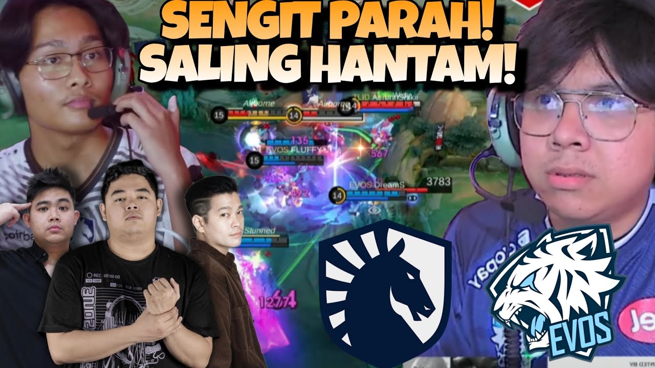 PERTARUNGAN SENGIT TEAM BIRU !! EVOS VS LIQUID AURA MATCH 1 - MPL S14