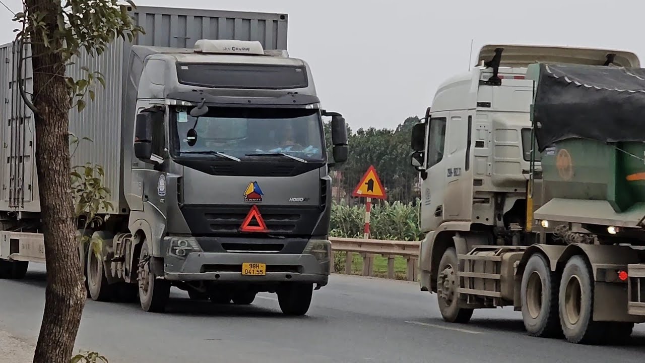 4K TRACTOR TRUCK IN VIETNAM | Xe đầu k&eacute;o container, ben, xe tải chở h&agrave;ng