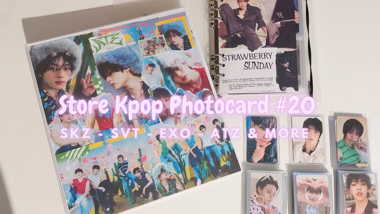 First Storing° Kpop Photocards  video of 2025! - Stray Kids, Seventeen, Baekhyun, Ateez & more!