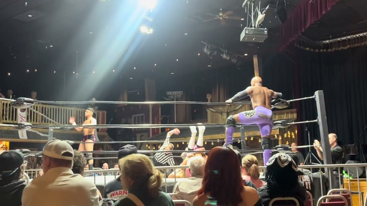 Tyler Jordan and Hunter James vs Hoodrich and Sade - CCW Wrestling (5-24-2025)