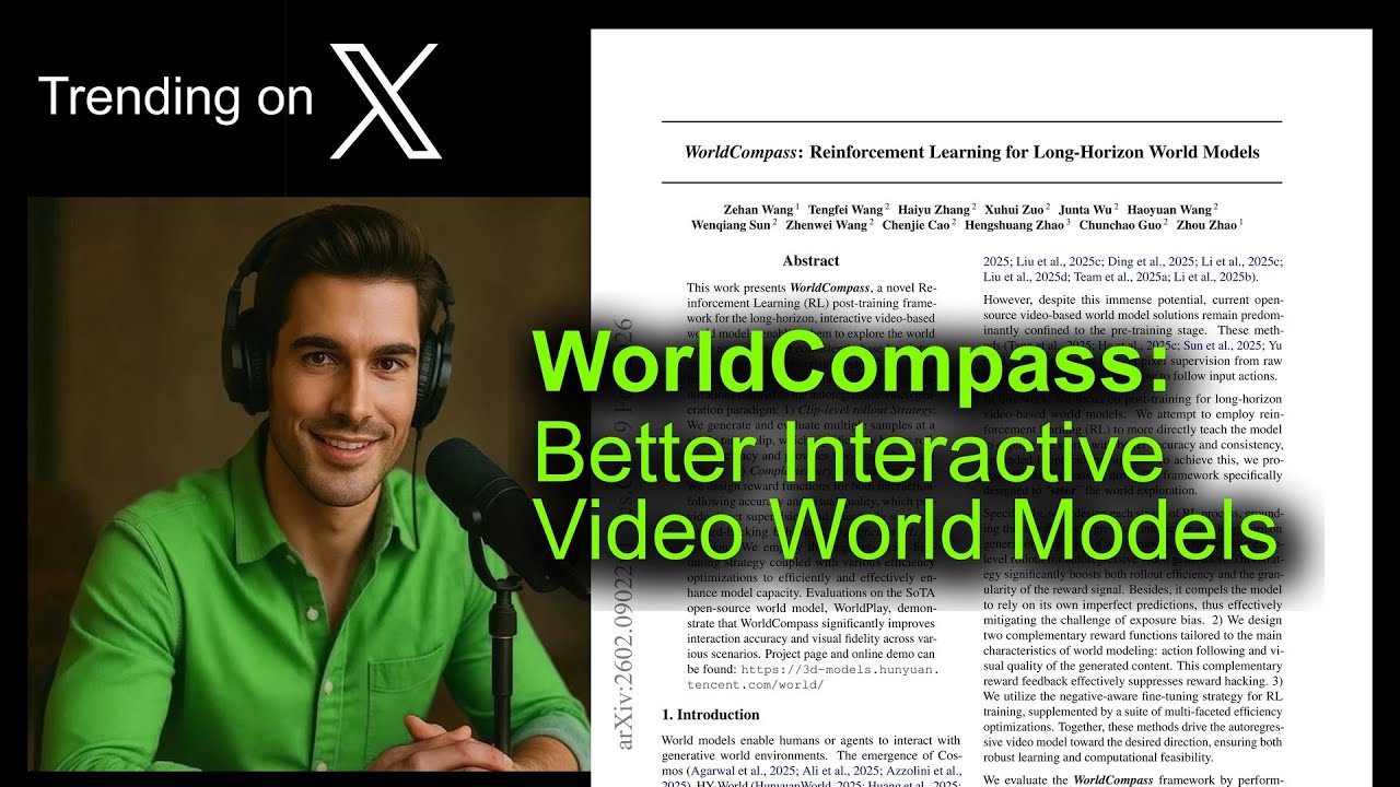 WorldCompass: Better Interactive Video World Models