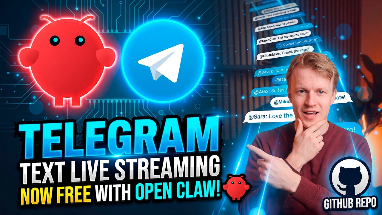 Руководство по настройке OpenClaw в Telegram (обучающее видео по интеграции бота)