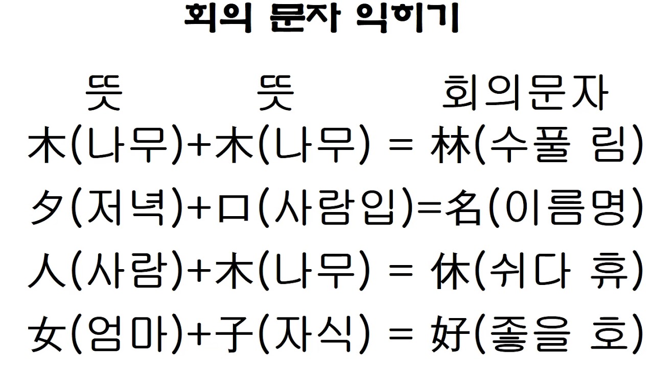 3  회의문자수업