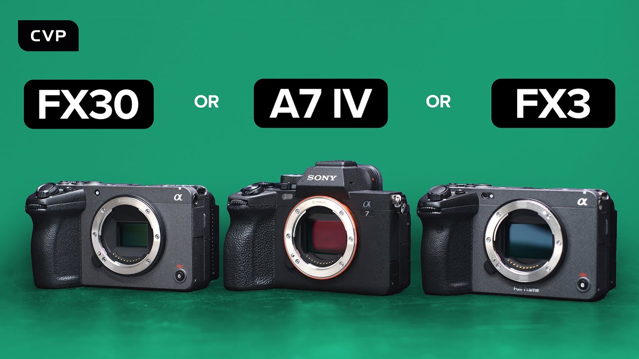 Should You Buy The Sony FX30, A7 IV or FX3?!