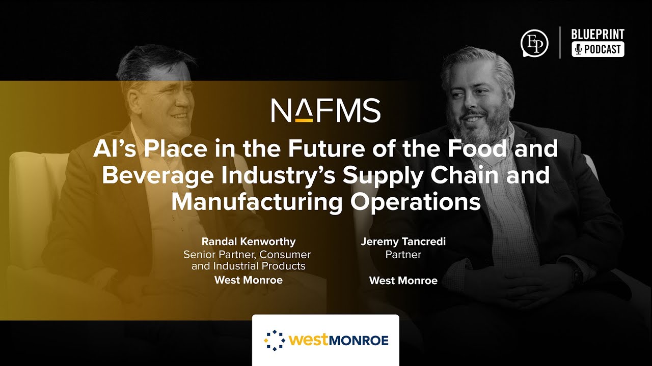 AI&rsquo;s Place in the Future of the Food & Beverage Industry&rsquo;s Supply Chain and Manufacturing Operations
