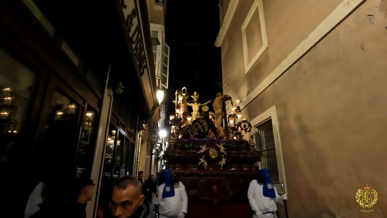 Stmo. Cristo del Perdón | Callejón del Tinte | AM Polillas | Semana Santa Cádiz 2023