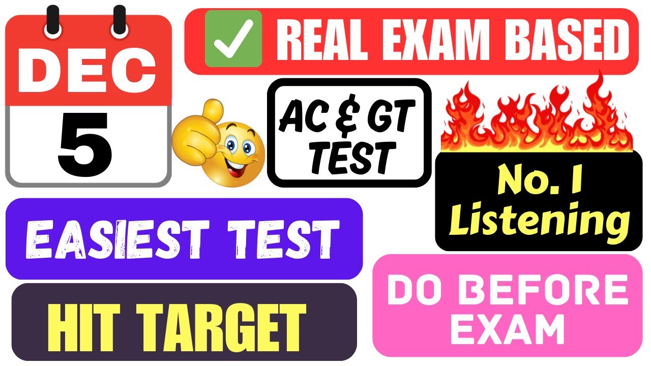 IELTS LISTENING PRACTICE TEST 2025 WITH ANSWERS | 05.12.2025